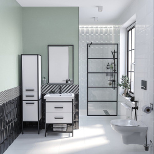 Купить Мебель для ванной Sanflor Норд 60 с раковиной Como 60 в Москве с доставкой Мебель для ванной Sanflor Норд 60 с раковиной Como 60