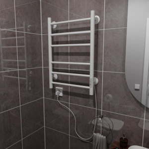 Полотенцесушитель электрический Маргроид Вид 10 СНШ R 61x40 белый матовый