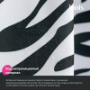 Штора для ванной IDDIS Base BB03P18i11 180х200, черно-белая