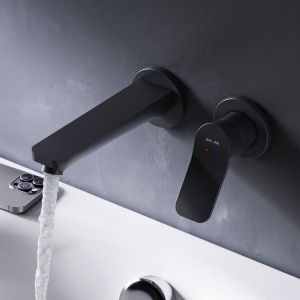 Смеситель для раковины AM.PM X-Joy F85A72622 С ВНУТРЕННЕЙ ЧАСТЬЮ, черный