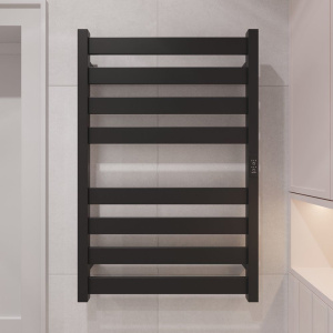 Купить Полотенцесушитель электрический EWRIKA Пенелопа G 80х50, черный в Москве с доставкой Полотенцесушитель электрический EWRIKA Пенелопа G 80х50, черный