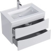 Тумба с раковиной SanStar Smile 80 подвесная
