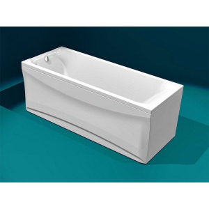 Акриловая ванна Акватек Альфа ALF150-0000038 150x70 см, с каркасом, со сливом-переливом