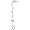 Душевая стойка Hansgrohe Crometta 27289000 + Смеситель для душа Hansgrohe Logis 71600000