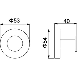 Крючок Timo Saona 13011/18 черное золото