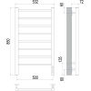 Полотенцесушитель электрический Terminus Аврора П8 500*850