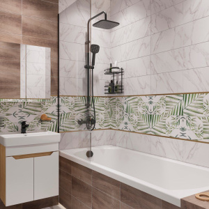 Тумба с раковиной DIWO Архангельск 50 дуб сонома, подвесная