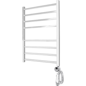 Полотенцесушитель электрический Domoterm Квадро П8 50x80 ER, хром, R