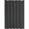 Штора для ванной IDDIS Base BB02P18i11 180х200, черно-белая