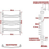 Полотенцесушитель водяной Ника Arc ЛД (г2) 60/40-7