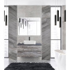 Мебель для ванной Cezares Molveno 46 100 legno grigio, со столешницей