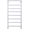 Полотенцесушитель водяной Comfysan Puro W-8 80х40 белый матовый