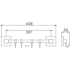 Купить Крючок Haiba HB86 15-4 в Москве с доставкой Крючок Haiba HB86 15-4