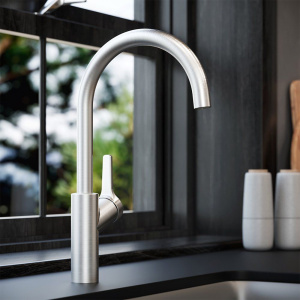 Купить Смеситель для кухни Damixa Eclipse 310720400 никель в Москве с доставкой Смеситель для кухни Damixa Eclipse 310720400 никель