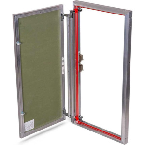 Купить Ревизионный люк Практика Евроформат ЕТР 50x120 см, настенный в Москве с доставкой Ревизионный люк Практика Евроформат ЕТР 50x120 см, настенный