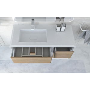 Купить Тумба с раковиной Cezares Bellagio 106 L rovere tabacco в Москве с доставкой Тумба с раковиной Cezares Bellagio 106 L rovere tabacco