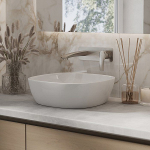 Смеситель для раковины IDDIS Ray RAYBN00i65 С ВНУТРЕННЕЙ ЧАСТЬЮ  сатин