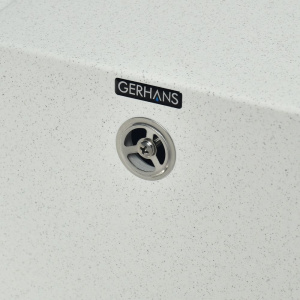 Купить Мойка кухонная Gerhans B19-18 белая в Москве с доставкой Мойка кухонная Gerhans B19-18 белая
