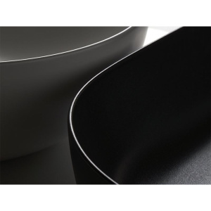 Раковина Hatria Happy hour A0Y2A002 черная матовая