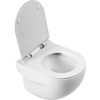 Унитаз подвесной BelBagno Onda BB066CHR безободковый, крышка BB901SC с микролифтом