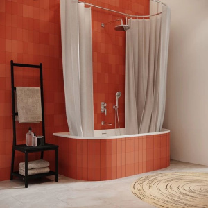 Смеситель для душа IDDIS Ray RAYSB00i68 С ВНУТРЕННЕЙ ЧАСТЬЮ, хром