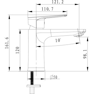 Смеситель для раковины Kaiser Atrio 60011