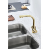 Смеситель для кухни Paulmark Essen Es213011-G, золото