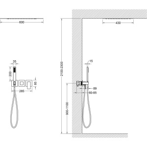 Купить Душевой комплект Timo Selene SX-2129/03SM С ВНУТРЕННЕЙ ЧАСТЬЮ в Москве с доставкой Душевой комплект Timo Selene SX-2129/03SM С ВНУТРЕННЕЙ ЧАСТЬЮ
