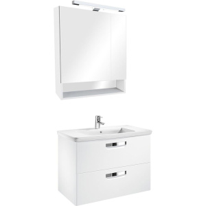 Зеркало-шкаф Roca Gap 80 белый глянец