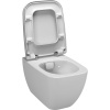 Унитаз подвесной VitrA Shift 7742B003-0075 с микролифтом + Крышка-сиденье VitrA Shift 91-003-009 с микролифтом, петли хром