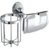 Держатель туалетной бумаги Fixsen Europa FX-21809+10 с держателем для освежителя Держатель туалетной бумаги Fixsen Europa FX-21809+10 с держателем для освежителя