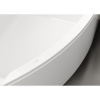 Акриловая ванна Vagnerplast Veronela R 160x105 см, угловая, с каркасом, ультрабелая, асимметричная