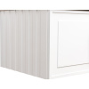 Тумба с раковиной La Fenice Cubo 90 R, белая, ручка черная