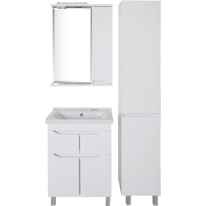 Шкаф-пенал ASB-Mebel Бари 35 R белый