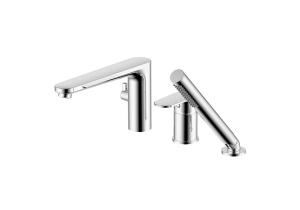 Купить Смеситель на борт ванны на 3 отв. Aquatek AQ1848CR Ника в Москве с доставкой Смеситель на борт ванны на 3 отв. Aquatek AQ1848CR Ника