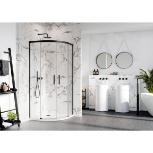 Душевой уголок Radaway Idea Black PDD 80х80