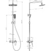 Душевая стойка Boheme Venturo 388 золото