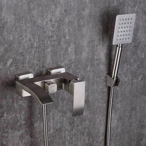 Смеситель для ванны с душем Fashun A53018 сатин