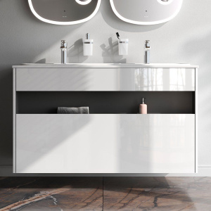 Купить Мебель для ванной AM.PM Func 120 белый глянец в Москве с доставкой Мебель для ванной AM.PM Func 120 белый глянец