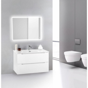Тумба с раковиной BelBagno Etna 39 70 bianco lucido