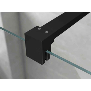 Душевая перегородка Ambassador Walk-in 15031234 110x200 см, профиль черный