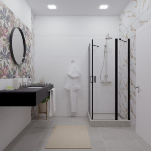 Душевой уголок Triton Тау -Блэк Щ0000054036 90х90