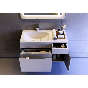 Мебель для ванной Aqwella 5 stars Malaga 90 L крафт темный