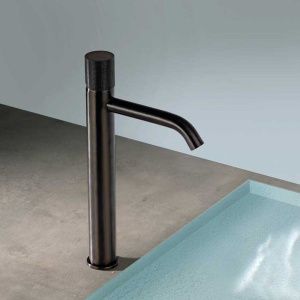 Смеситель для раковины Paini Cox Grip 7GPZ205OLL черный брашированный