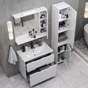 Шкаф-пенал SanStar Ориана универсальный, белый