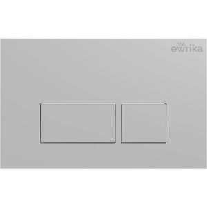 Кнопка смыва EWRIKA 0040 хром матовый