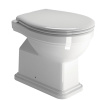 Унитаз приставной с бачком и сиденьем GSI Classic SET_CLASSIC_CR