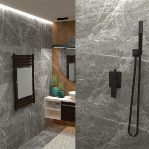 Душевой гарнитур Paini Grazia 21PZ440 черный