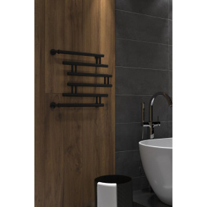 Полотенцесушитель водяной Indigo Zip FZW60-60BR черный муар