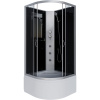 Душевая кабина Niagara Classic NG-2507-14BKG, 80х80 см, без крыши, с гидромассажем